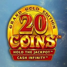 20 Coins Grand Gold Edition casino game by Wazdan – featured logo at SkyHills Casino