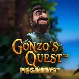 Gonzo's Quest Megaways by Red Tiger Gaming, showcased at sky-hills-casino.net – game logo