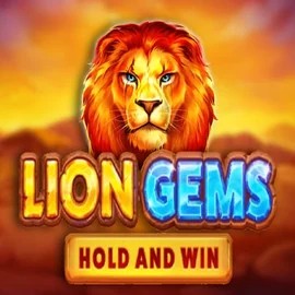 Lion Gems Hold and Win logo by Playson SkyHills Casino
