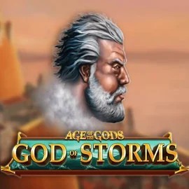 Age Of The Gods: God of Storms game by Playtech – logo hosted on SkyHills Casino