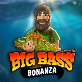 Big Bass Bonanza casino game by Pragmatic Play – featured logo at SkyHills Casino