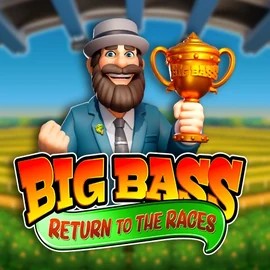 Big Bass Return to the Races by Pragmatic Play, showcased at sky-hills-casino.net – game logo