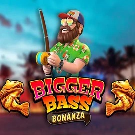 Bigger Bass Bonanza logo by Pragmatic Play at SkyHills Casino