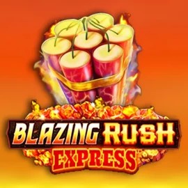Blazing Rush Express game by AreaVegas – logo hosted on SkyHills Casino
