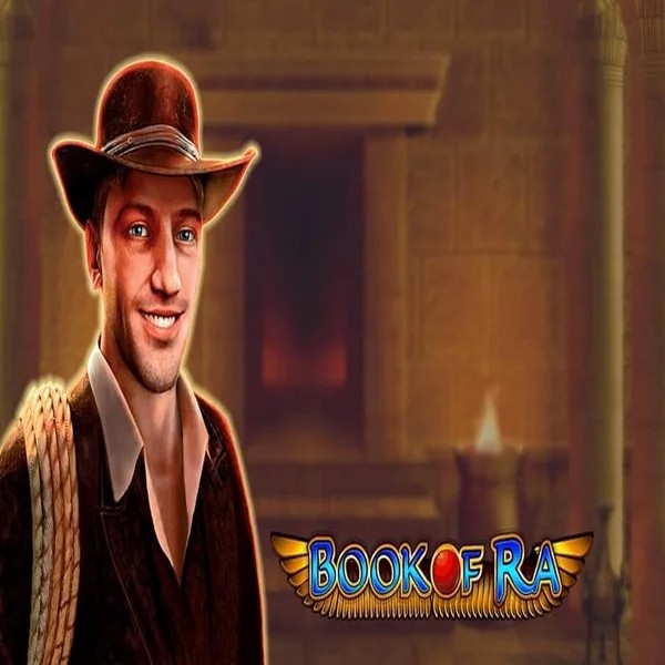 Book of Ra slot icon by Greentube, available at SkyHills Casino