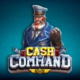 Cash of Command game by Play’n GO – logo hosted on SkyHills Casino