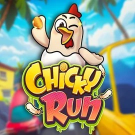 Chicky Run logo by PG Soft at SkyHills Casino