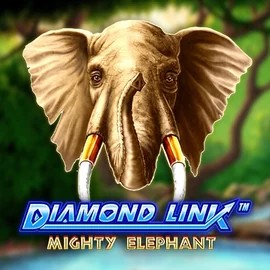Diamond Link Mighty Elephant logo – Slots by Novomatic at SkyHills Casino