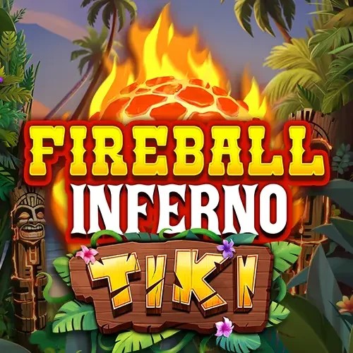 Fireball Inferno Tiki game by NetEnt – logo hosted on SkyHills Casino