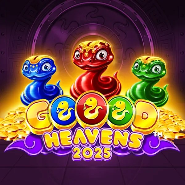 Try Goood Heavens slot by Rarestone Gaming on sky-hills-casino.net – logo image