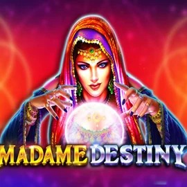 Madame Destiny slot logo by Pragmatic Play at SkyHills Casino
