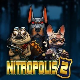 Official Slots logo: Nitropolis 2 by ELK Studios at SkyHills Casino