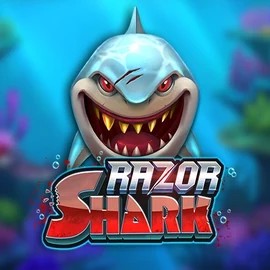 Razor Shark slot icon by Push Gaming, available at SkyHills Casino