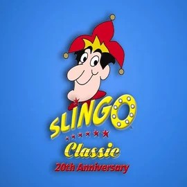Slingo Classic 20th Anniversary by Slingo, showcased at sky-hills-casino.net – game logo