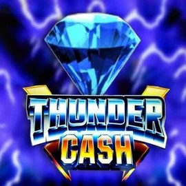 Thunder Cash logo by Novomatic at SkyHills Casino