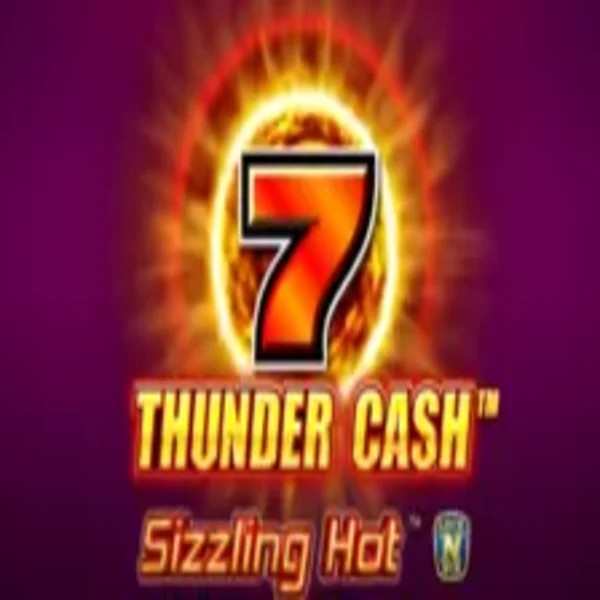 Thunder Cash Sizzling Hot logo by Novomatic at SkyHills Casino