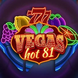 Vegas Hot 81 slot logo by Wazdan at SkyHills Casino