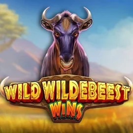 Wild Wildebeest Wins slot logo by Pragmatic Play at SkyHills Casino